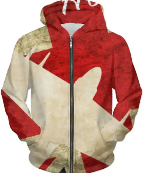 Hawker Typhoon Vintage WW2  UNISEX ZIP HOODIE