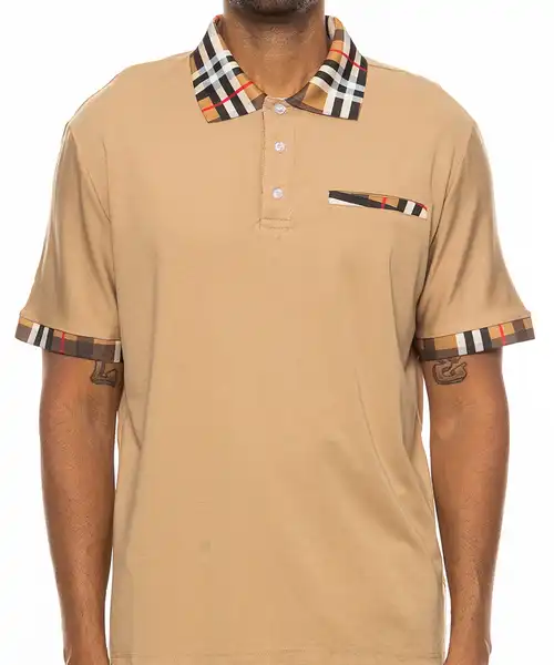 KHAKIF_45e1e0ae-777c-46f6-816f-daa547b85bc5.jpg Checkered Detail Polo