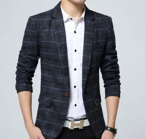 data-169.jpg Mens Mix Plaid Blazer