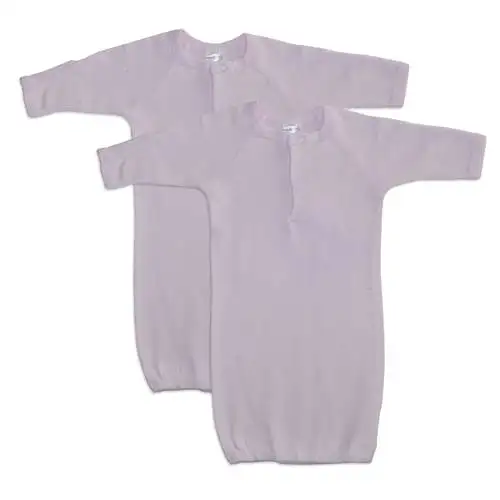 data.jpeg Bambini Girls Print Infant Gowns - 2 Pack