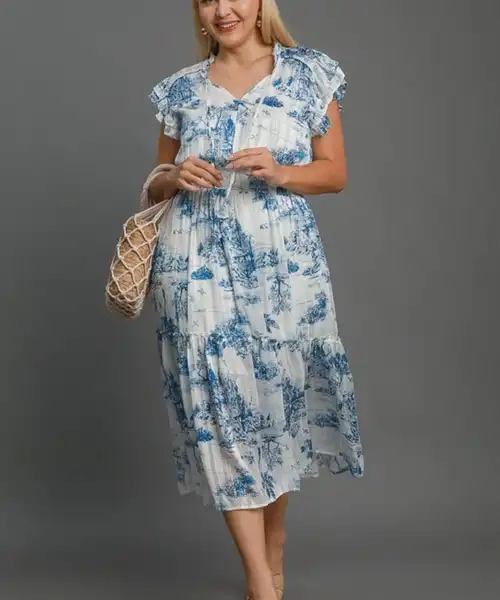 faa10c46-46d0-4f4f-bec9-1b64235805b0-Max.jpg Umgee Full Size Two Tone Landscape Print Midi Dress Plus Size