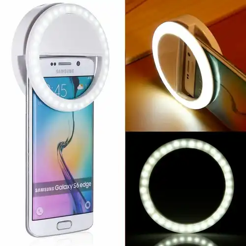 portable selfie ring clip on for mobile phone portable selfie ring clip on for mobile phone